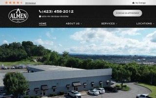 Almen Enterprises website