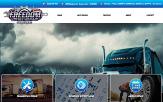 Freedom Diesel Repair LLC website