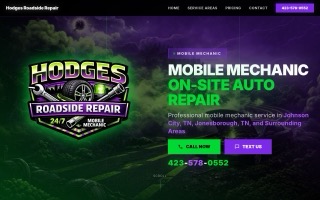 Hodges Roadside Repair website