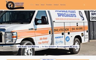 Mobile Fleet Specialists website