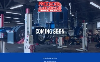 Protech Fleet Services website