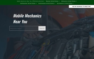 RPM Mobile Mechanic website