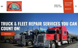 Russell Truck Repair website