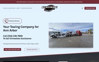 Statewide Towing and Recovery website