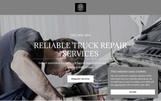 Texas Mobile Truck Repairs website
