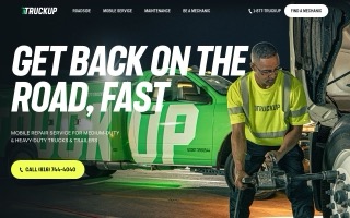 TRUCKUP website