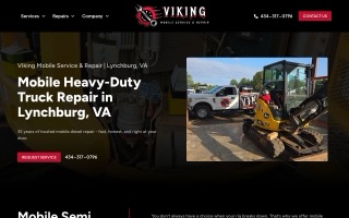 Viking Mobile Service & Repair website