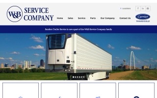 W & B Service website